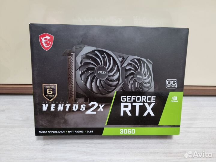 Видеокарта RTX 3060 12 гб