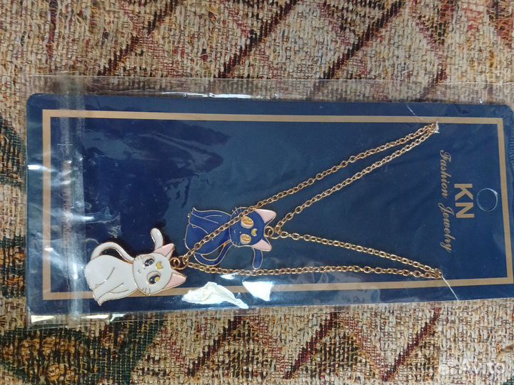 2 очень милых брелка с кошкой. новые