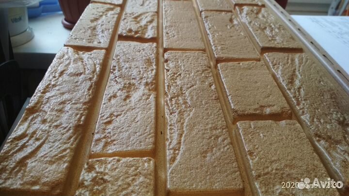 Фасадные панели Демидовский кирпич