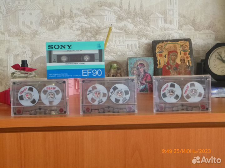Аудиокассеты новые sony