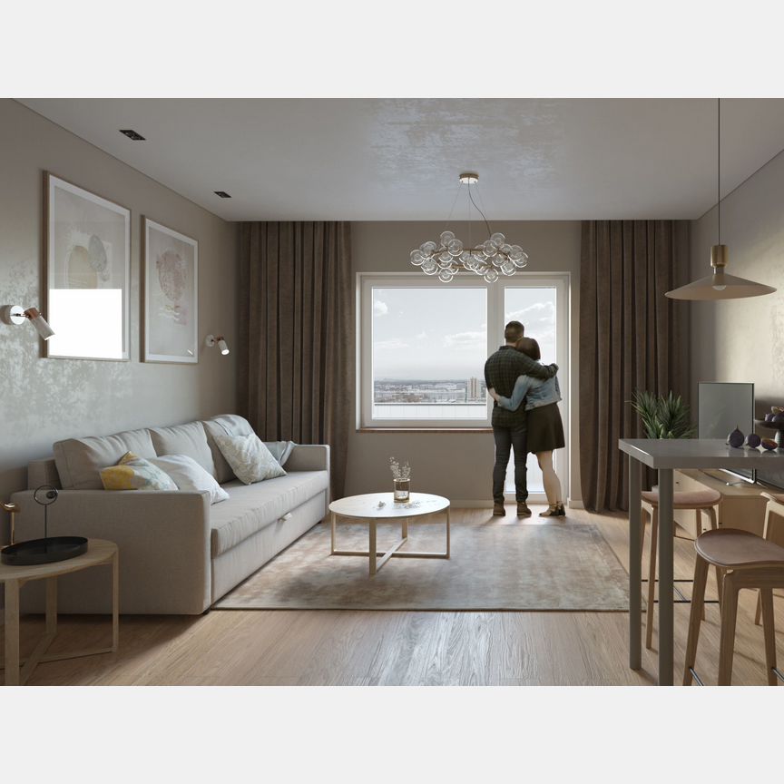 1-к. квартира, 35 м², 8/16 эт.