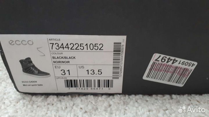 Ботиночки Ecco 31 раз