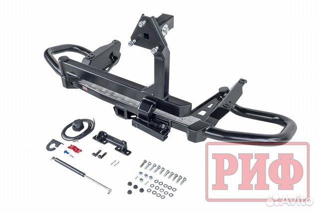 Бампер задний силовой Риф Land Cruiser Prado 150