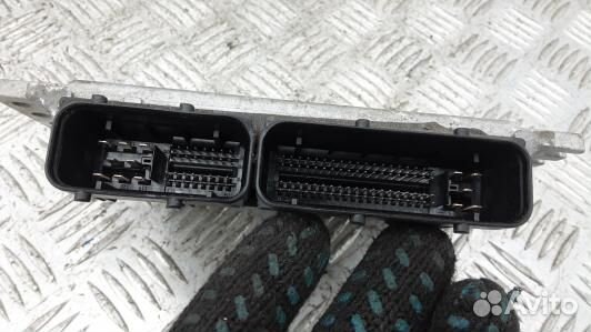 Блок управления двс volkswagen touareg 7L (1BS01PC