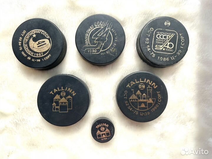 Хоккейные шайбы СССР