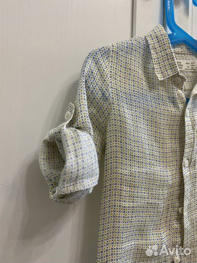 Рубашка zara для мальчика 98