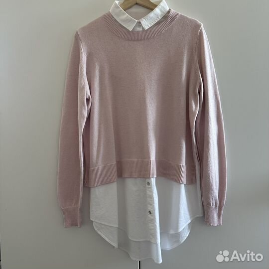 Кофта с рубашкой 