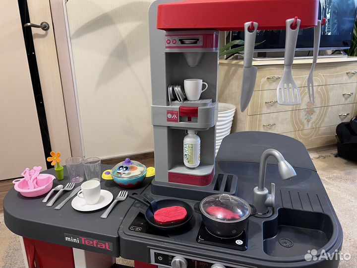 Детская кухня smoby tefal большая