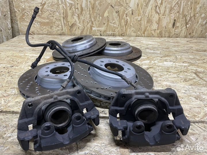 Комплект тормозов BMW E46M