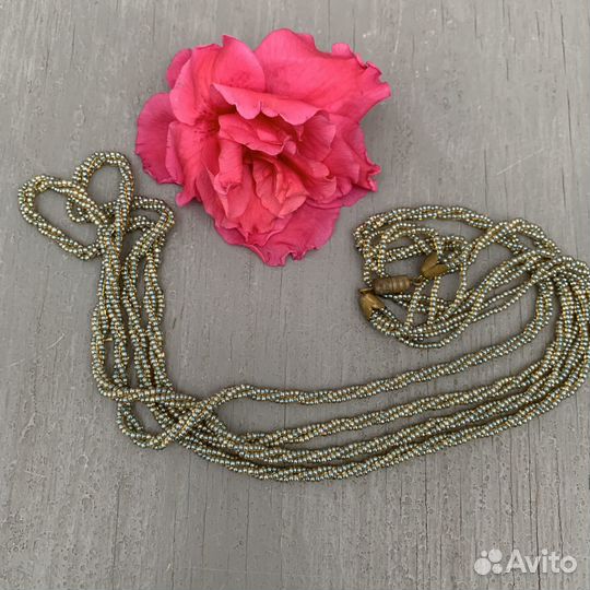 Бусы винтажные СССР из бисера