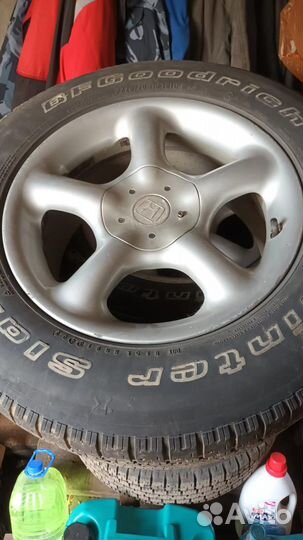 R16 Bfgoodrich Winter Slalom 225/70, PCD 5x114.3 DIA 64