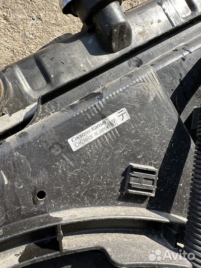 Nissan x-trail т30 радиатор охлаждения