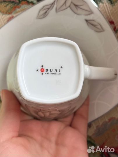Чайный сервиз koburi industry фарфор