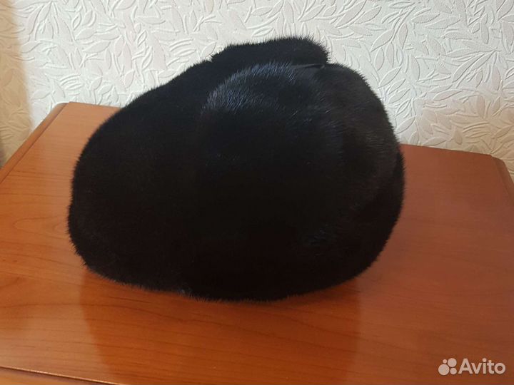 Норковая шапка мужская