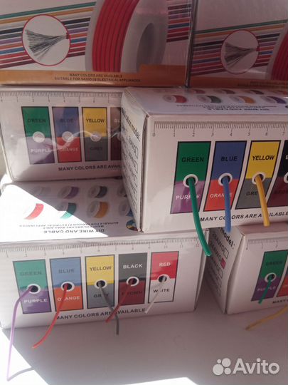 Силиконовый провод awg