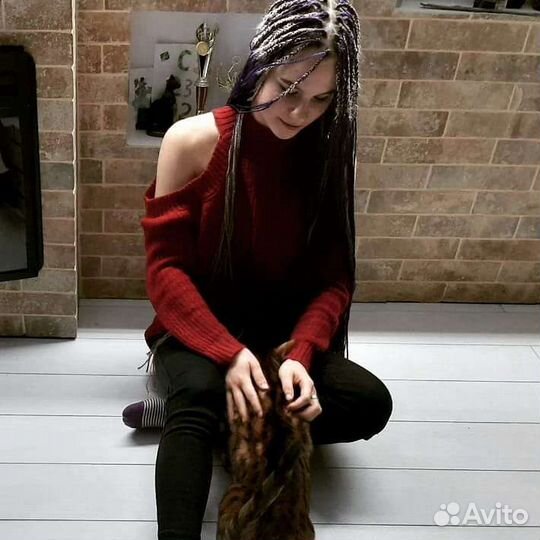 Модель на афрокосы