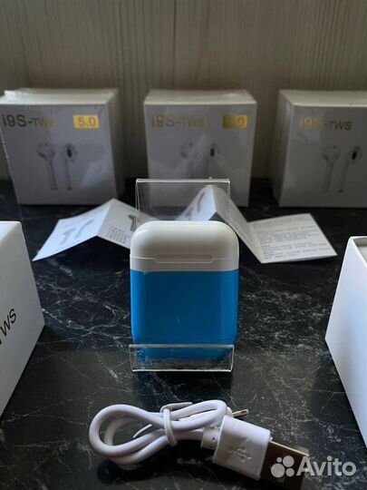 Беспроводные наушники i9S (AirPods)
