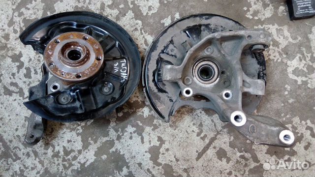 Кулак задний левый на Фольксваген Тигуан 2018г