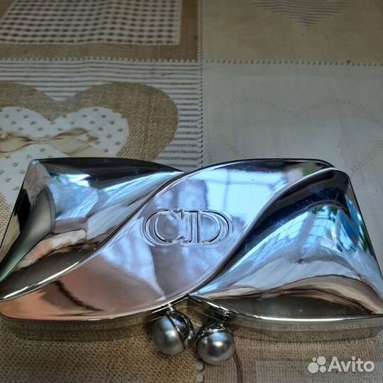 Палетка теней CD с румянами