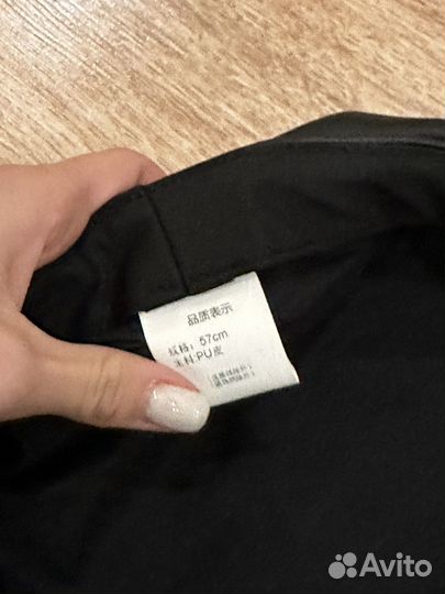 Кожаный берет YSL