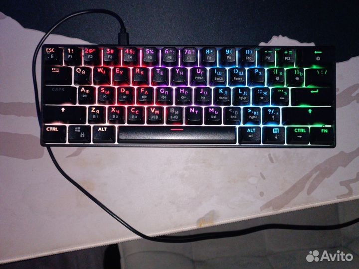 Игровая механическая клавиатура 60%