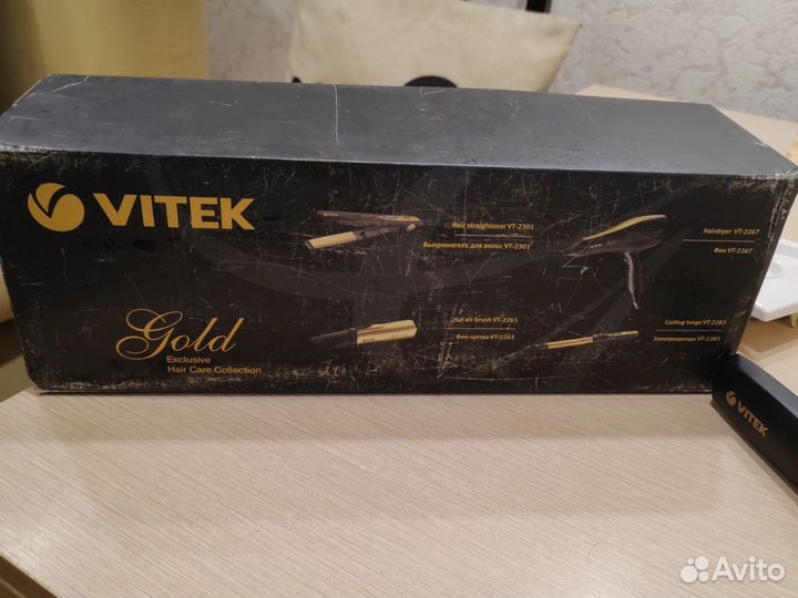 Выпрямитель Vitek +фен для укладки