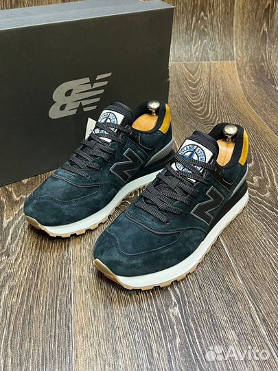 Кроссовки мужские натуральная замша NEW balance