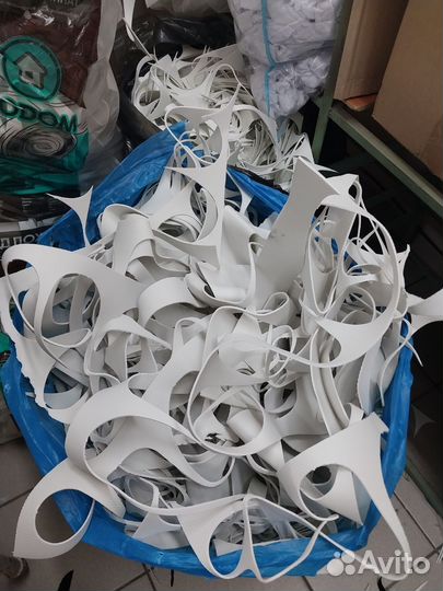 Обрезь резины эва