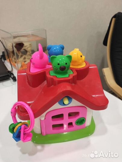 Домик сортер полесье