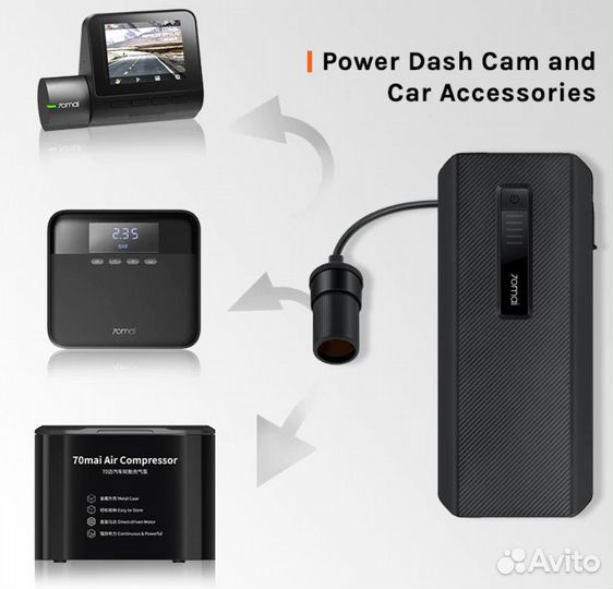 Пусковое устройство 70mai Midrive PS06