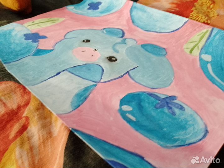 Рисунок коровка