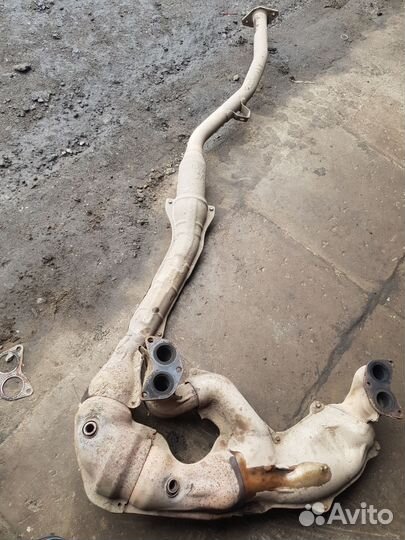 Выпускной коллектор subaru impreza