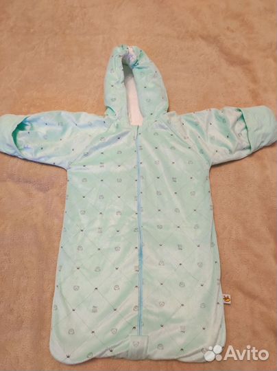 Конверт для новорожденного весна-лето