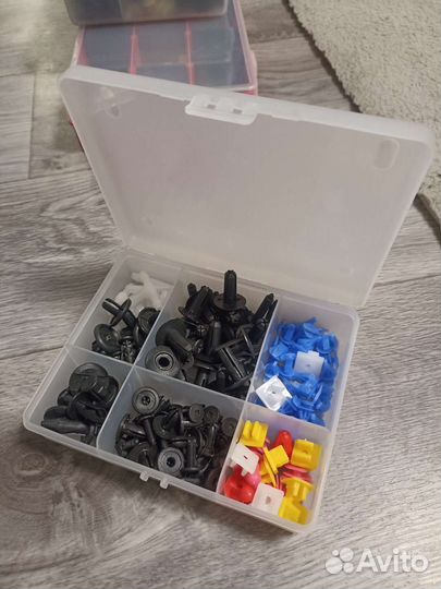 Мини набор клипс чпок авто 150 шт