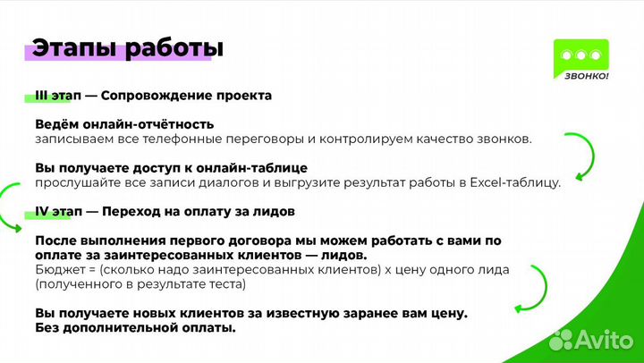 Колл центр удаленно / Холодный обзвон по базе