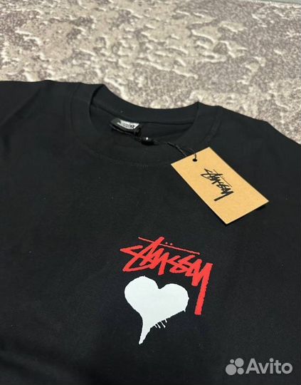 Футболка Stussy Heart Оригинал