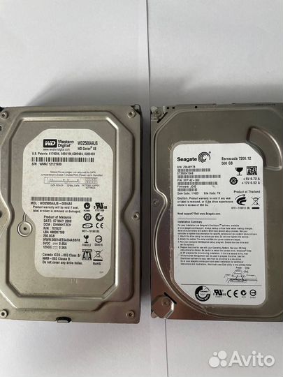 Нерабочие комплектующие мать,жд,бп