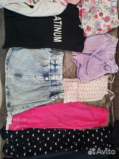 Вещи на девочку рост 110 116 пакетом