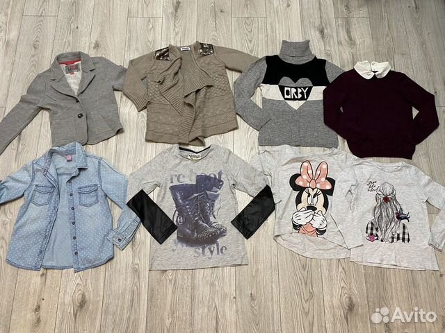 Жакеты, кардиганы, рубашки, свитера, тонковки 5-10