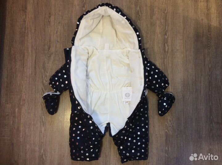 Демисезонный комбинезон на флисе C&A 68 и 74