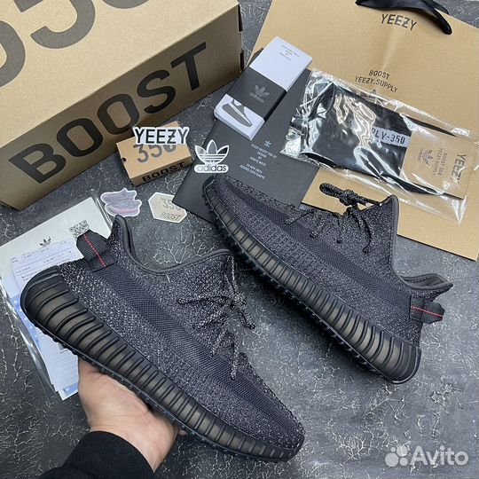 Adidas yeezy Boost 350 V2 Static Black Reflective