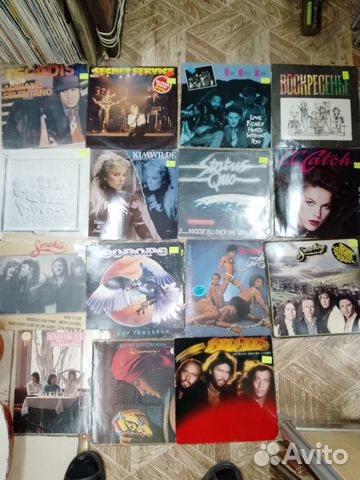 Виниловые пластинки фирменные