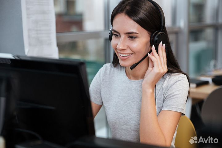 Оператор call-центра интернет-сервиса РФ (дистанци