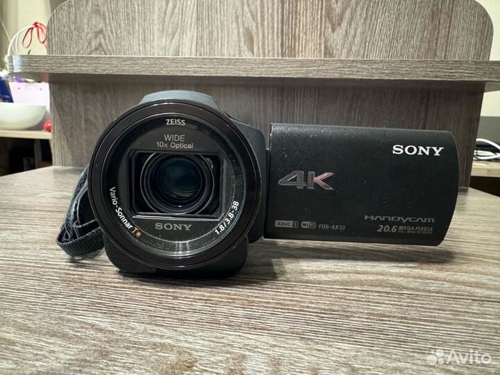 Видеокамера sony fdr-ax 33