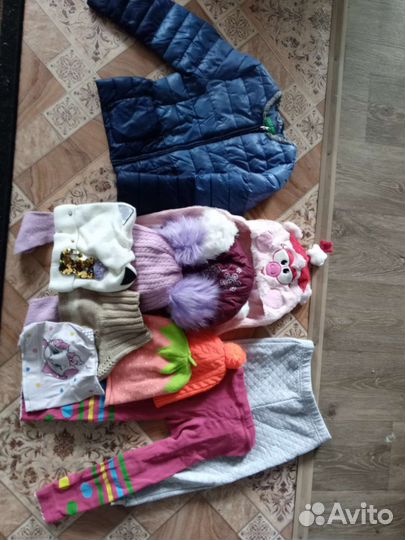 Детская одежда для девочек пакетом
