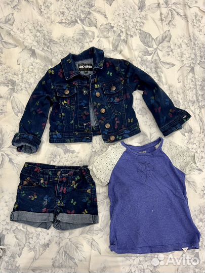 Вещи пакетом на девочку 86 92 98