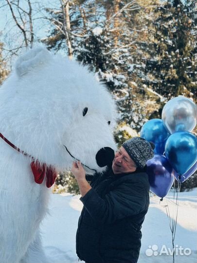 Поздравление от ростовой куклы