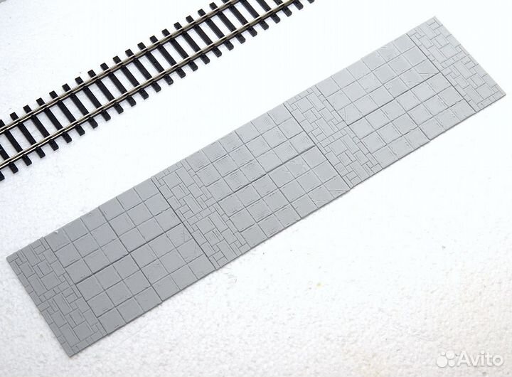 Железная дорога 1/87 Плиты для мощения площадей H0