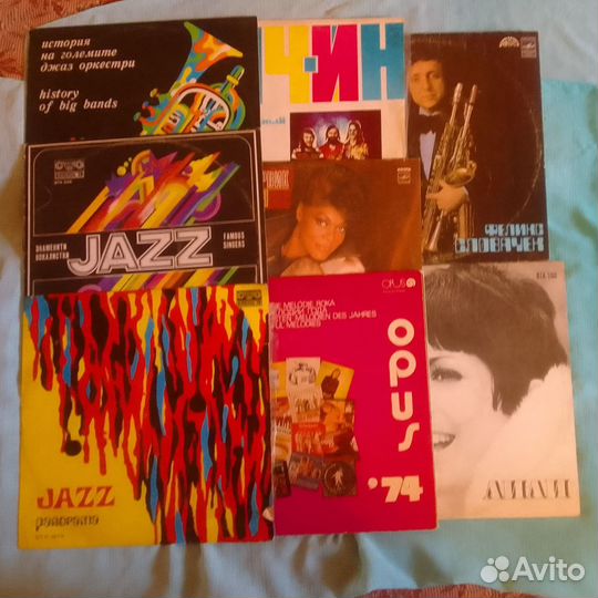 Пластинки виниловые