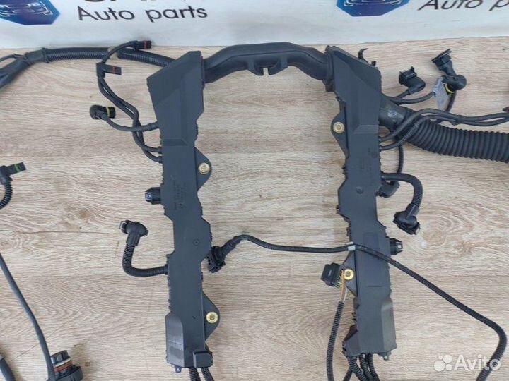 Проводка двс Bmw X5 E70 N62B48 2008